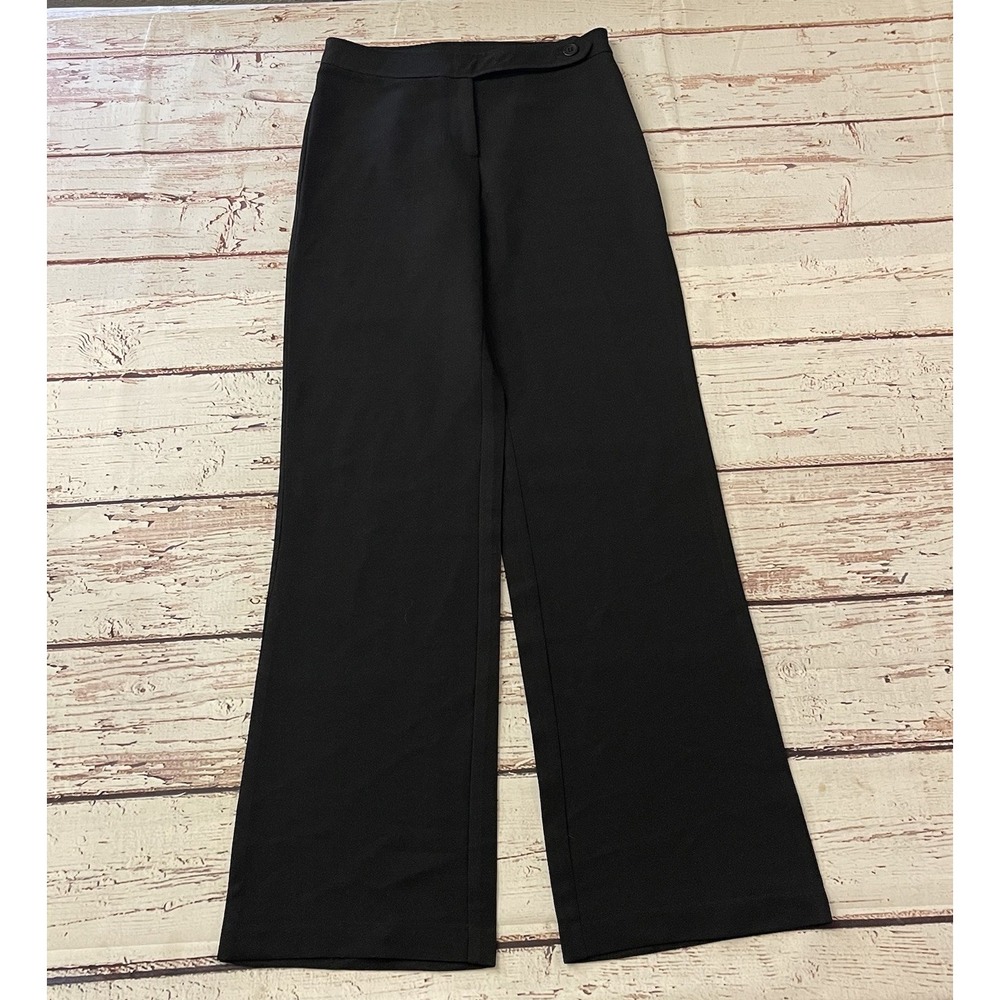 RAMPAGE Flare Dress Pants Slacks Stretch Flat Front Size 7 Women's Inseam 32"
